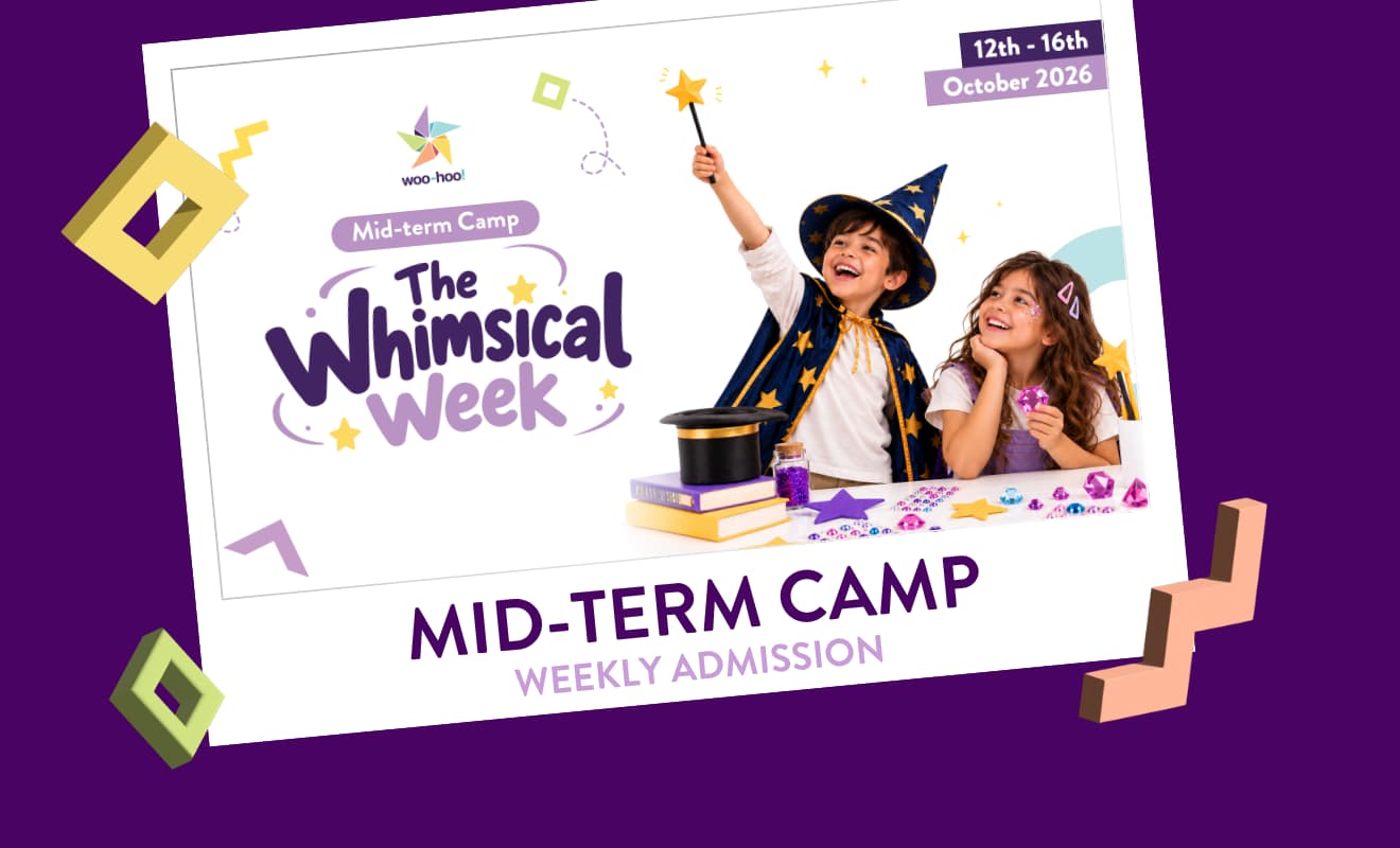 woo-hoo! Mid-Term Camp-Weekly Admission