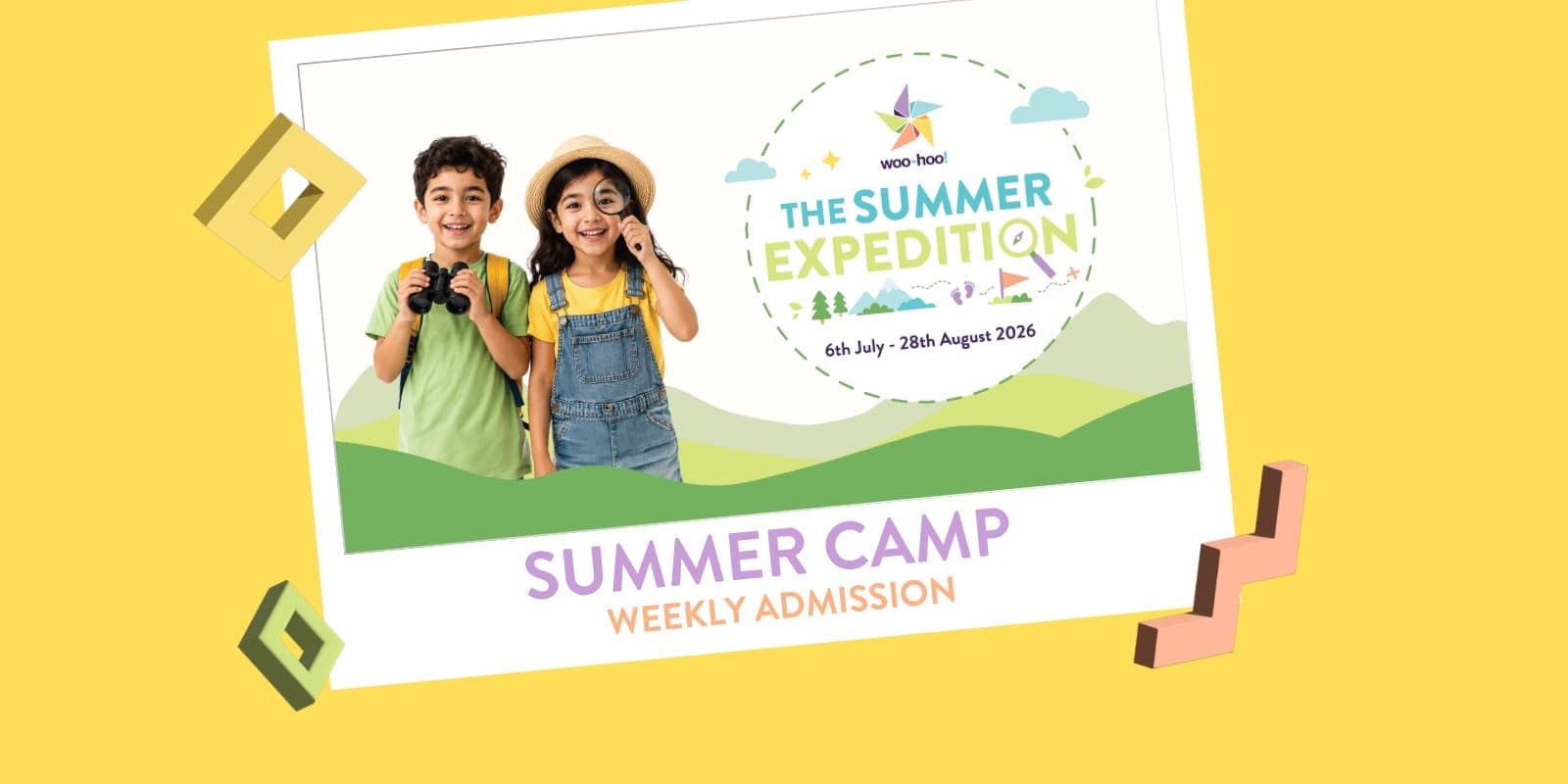 Summer Expedition Camp- Weekly Admission