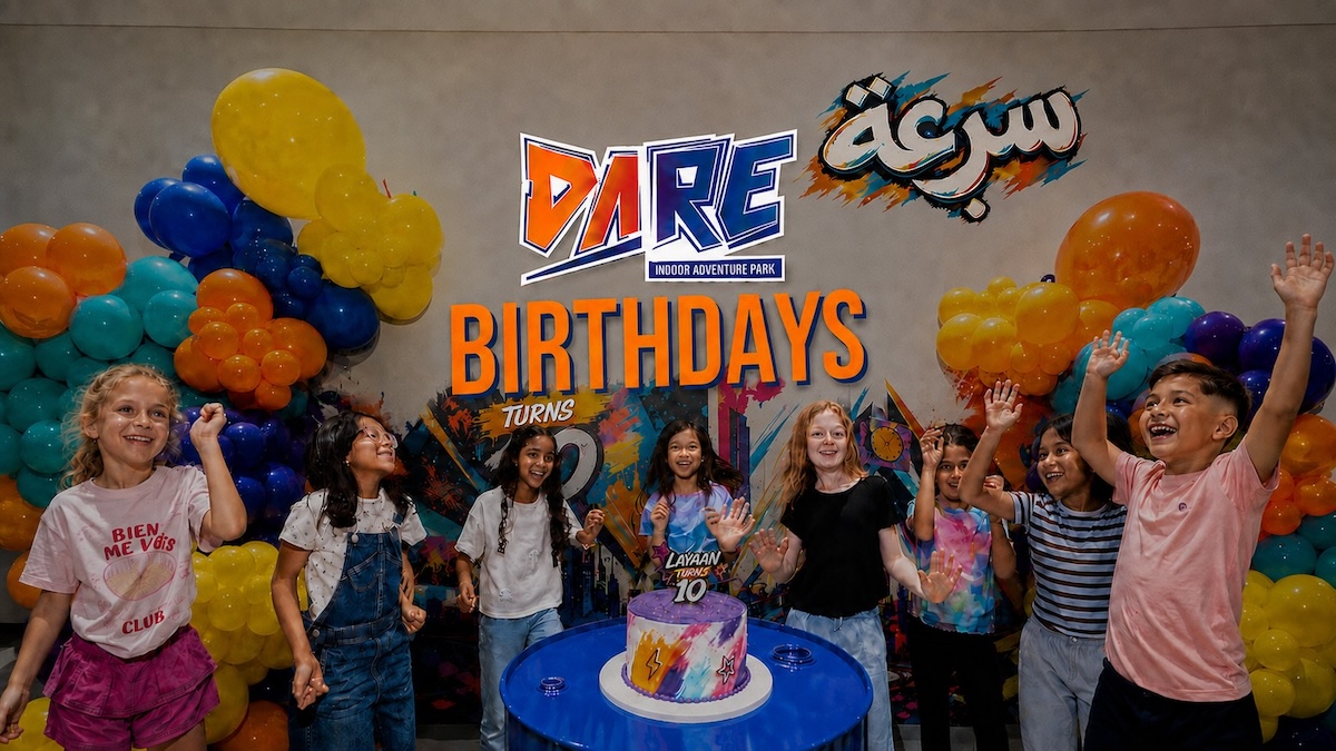 DARE Birthdays — Mission Party and Ultimate Quest packages
