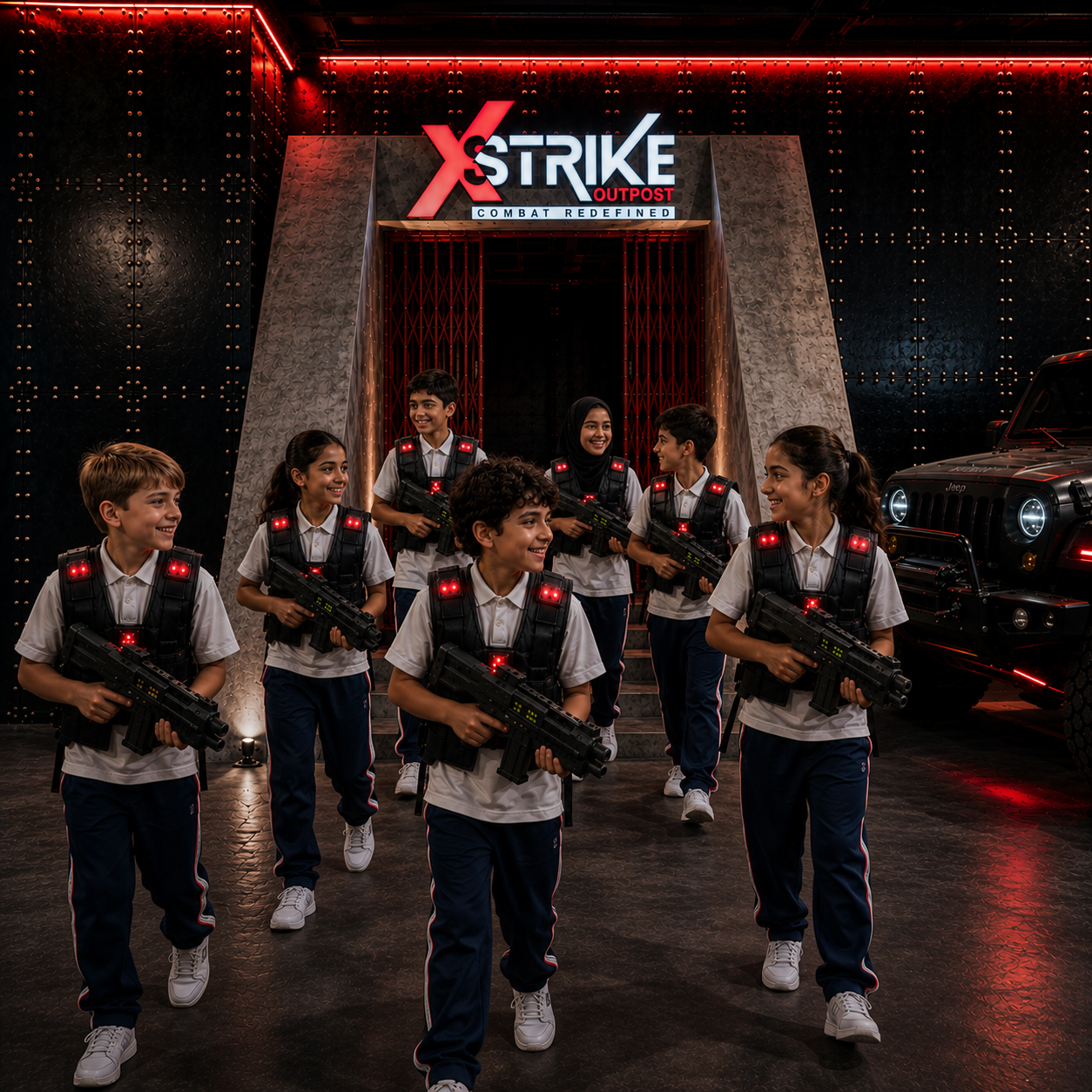 Xstrike Outpost at X Distrikt